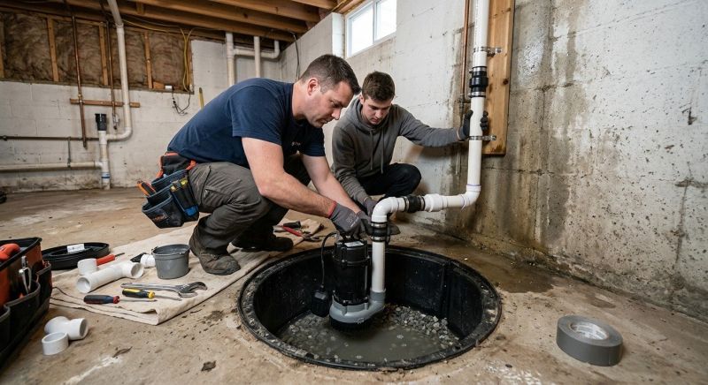 Basement Sump Pump Service in Birmingham, AL